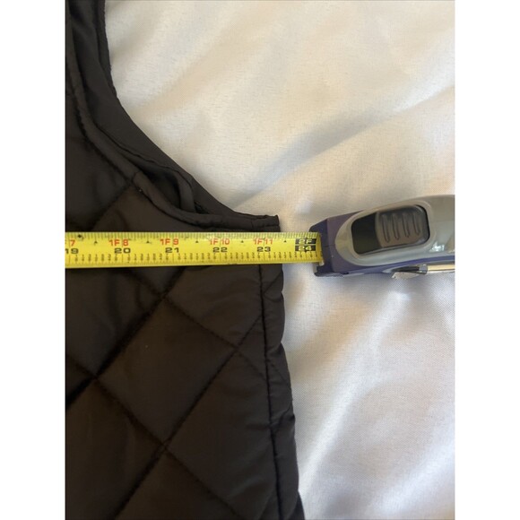 HB Sport by Harve Benard Women Black Quilted Vest 2XL - Picture 9 of 11